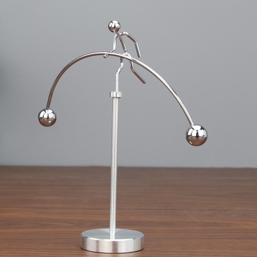 One-hand transfer beads, creative novelty metal iron balance pendulum, fun decompression book, desktop toy, boy gift