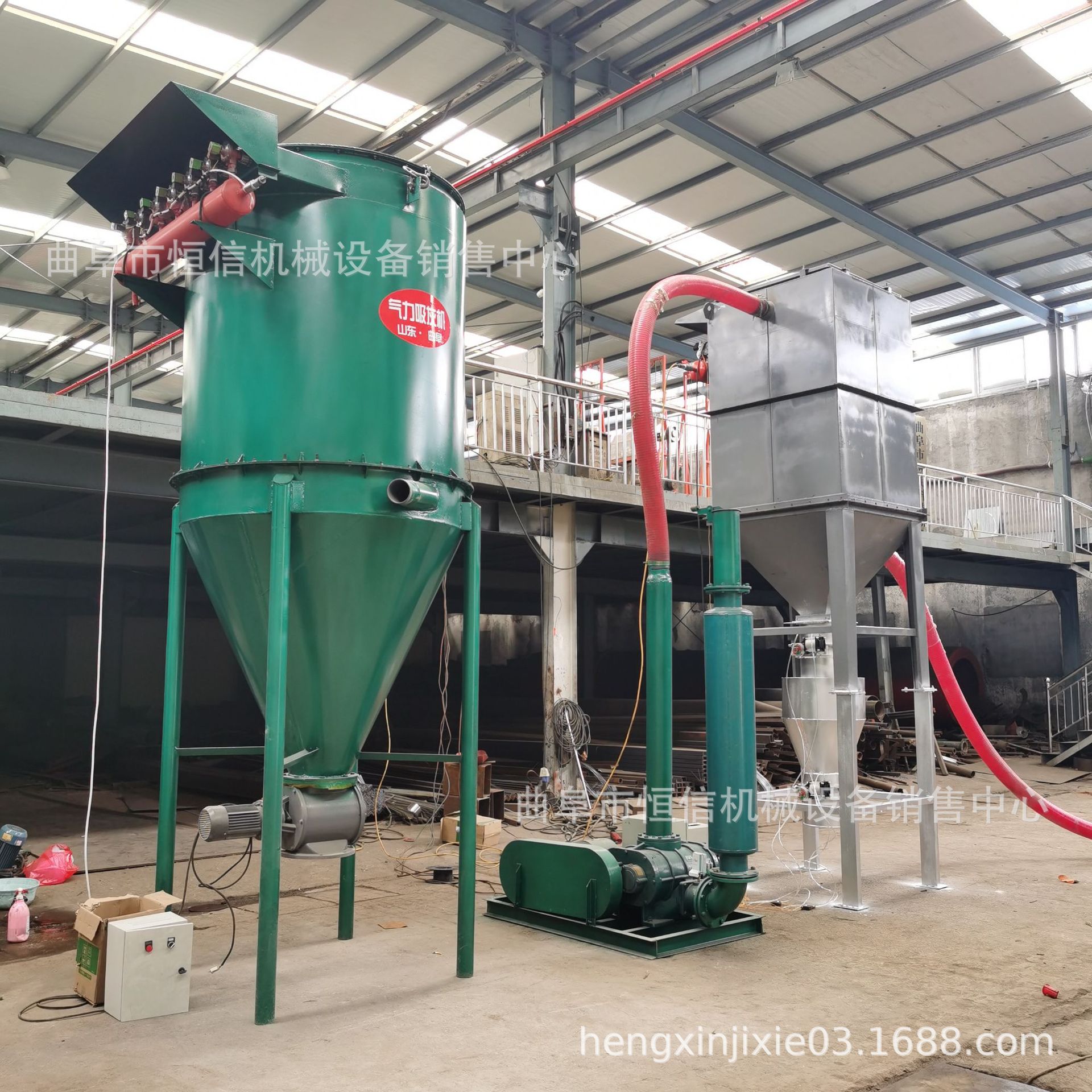 十堰市负压式沙子气力输送机 风送型玉米小麦远距离吸粮机 生产