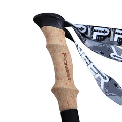 【Pioneer Explorer - New World 2 Series】Carbon Fiber Trekking Poles with External Lock Lightweight Hiking Poles