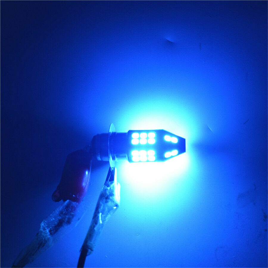 Transfronteriza motocicleta LED H6 P15D 8000K luz azul de hielo 40W de alto brillo delanteros modificados