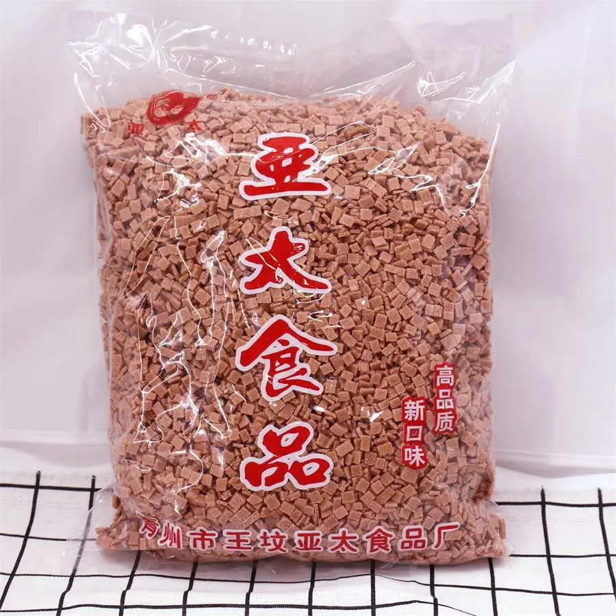 散裝山楂碎片帶糖山楂丁粒散裝6mm多種規格炒酸奶冰粉原料料