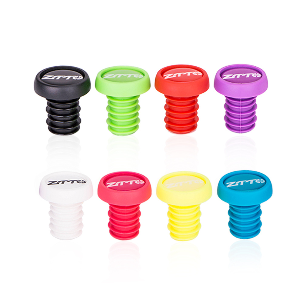 ZTTO/Persecución de la bicicleta Bloqueo de la bicicleta de montaña equilibrio deslizante del manillar tapón del manillar plegable cabeza de bloqueo color