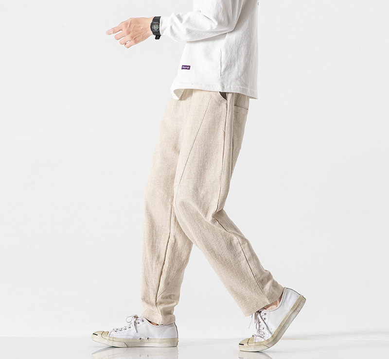 Summer retro trousers