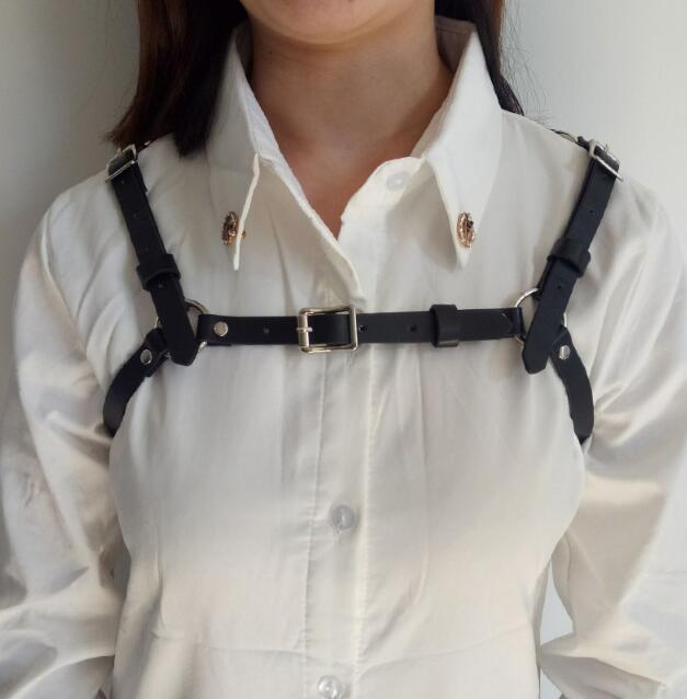 2020新款复古原宿风街舞肩带演出服饰搭配饰品收腹带腰带