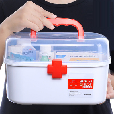 medical box household Kit storage box Meet an emergency Medical care Homewear Health Care medical First aid kit drugs children