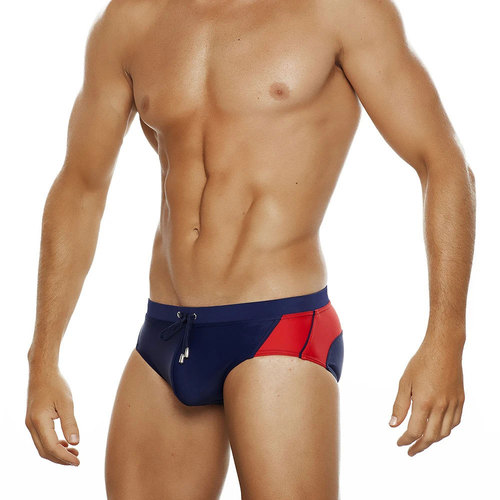 Summer Striped Fashionable European and American Triangular Swim Trunks Beach Trend AliExpress Cross-border Triangular Swim Trunks for Men