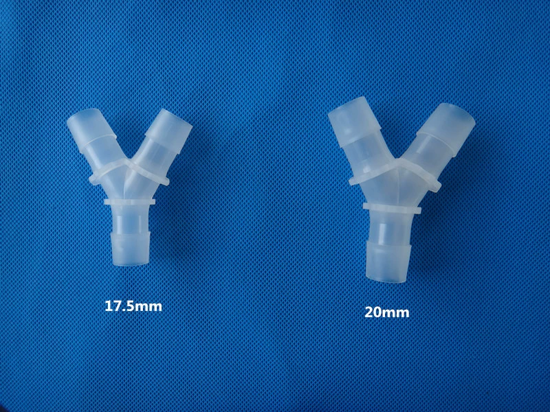 Пластиковый Y-образный тройник 6-точечный тройник равного диаметра Y-образный тройник Тройник для шланга 20 мм