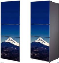巨创跨境货源PVC贴纸3D自粘冰箱贴 墙贴 现代装饰 富士山