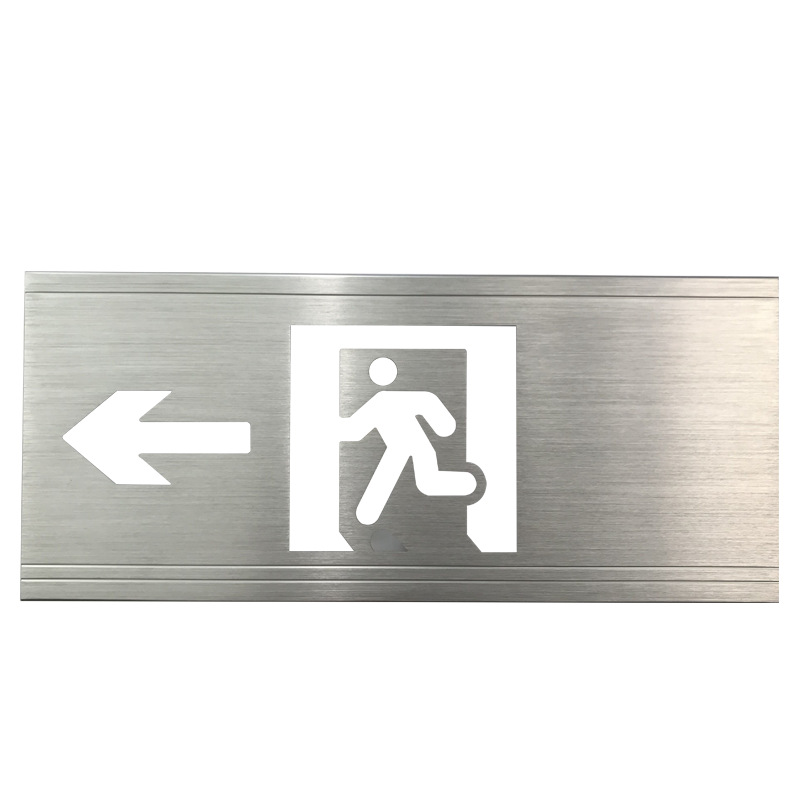 壁挂吊挂消防应急标志灯 疏散指示灯 安全出口指示灯铝合金