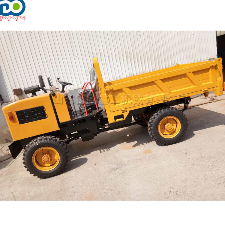 山区施工水泥沙石运输车 农用自卸式四不像工程车 小型建筑翻斗车