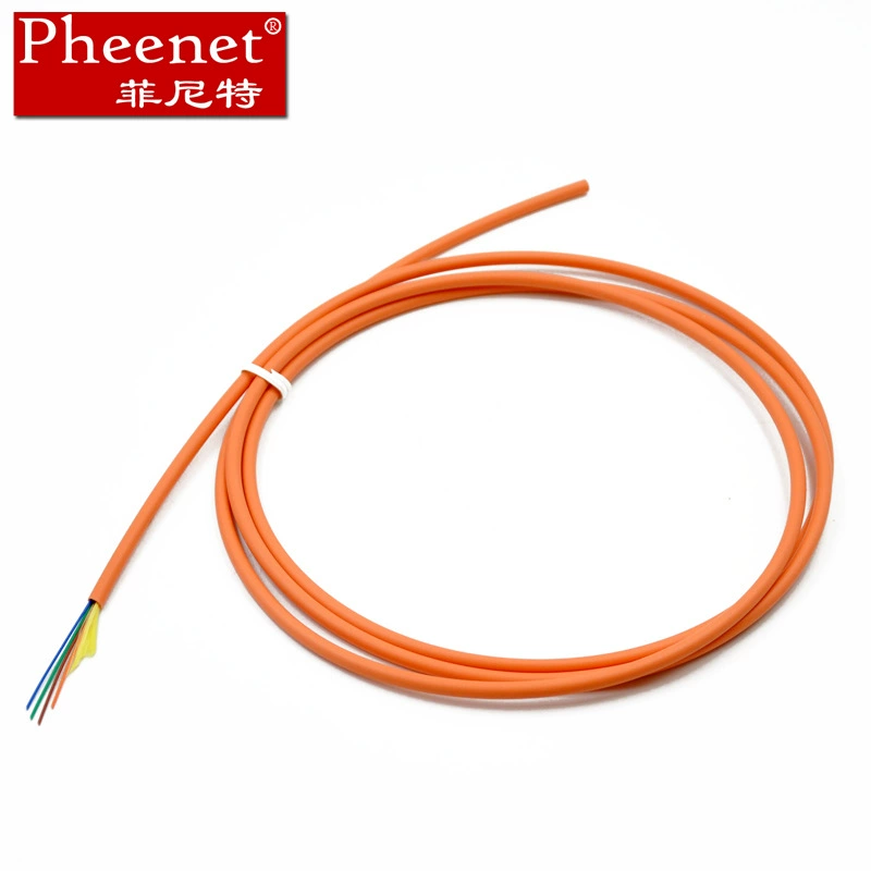 Оптический кабель Finnet мультимодный Крытый GJFJV-4A1 4-Core Changfei 50/125 гигабитных оптических кабелей