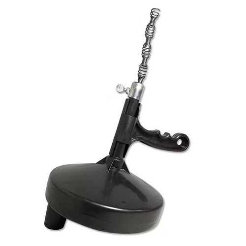 Hand-operated drain tool, pipe dredger, and household toilet/closet clog remover