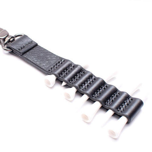 Golf Ball Pin Storage Bag Outdoor Tee Wood Pin Holder Leather Case Golf Accessories Product