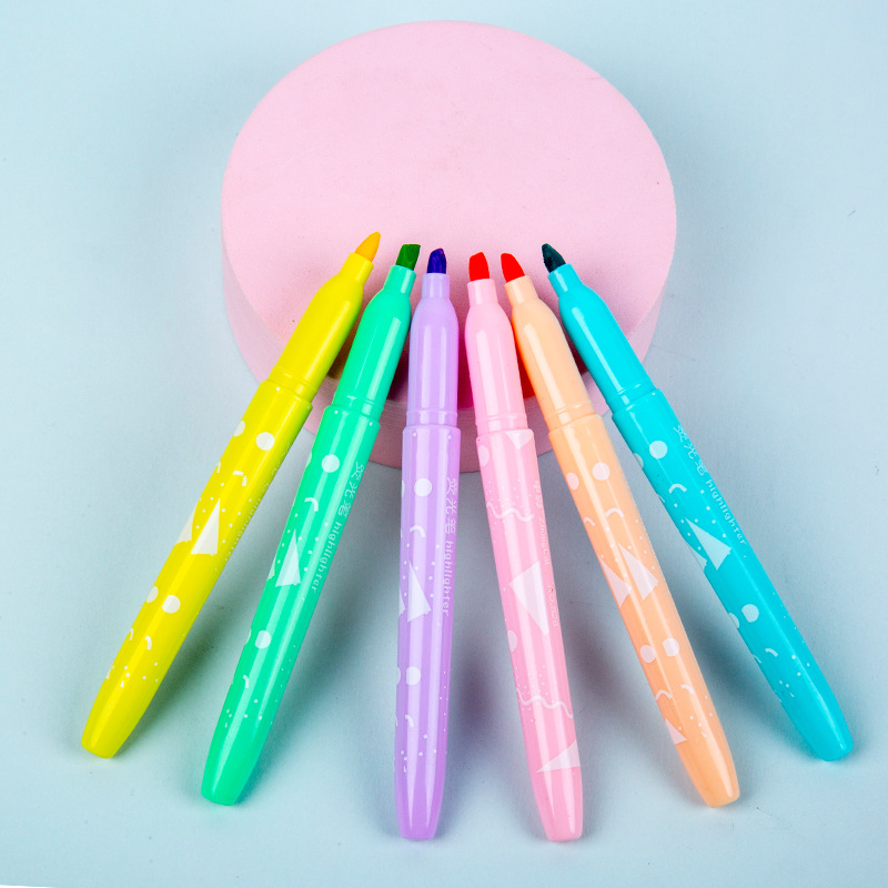 6 piezas por bolsa, 6 colores