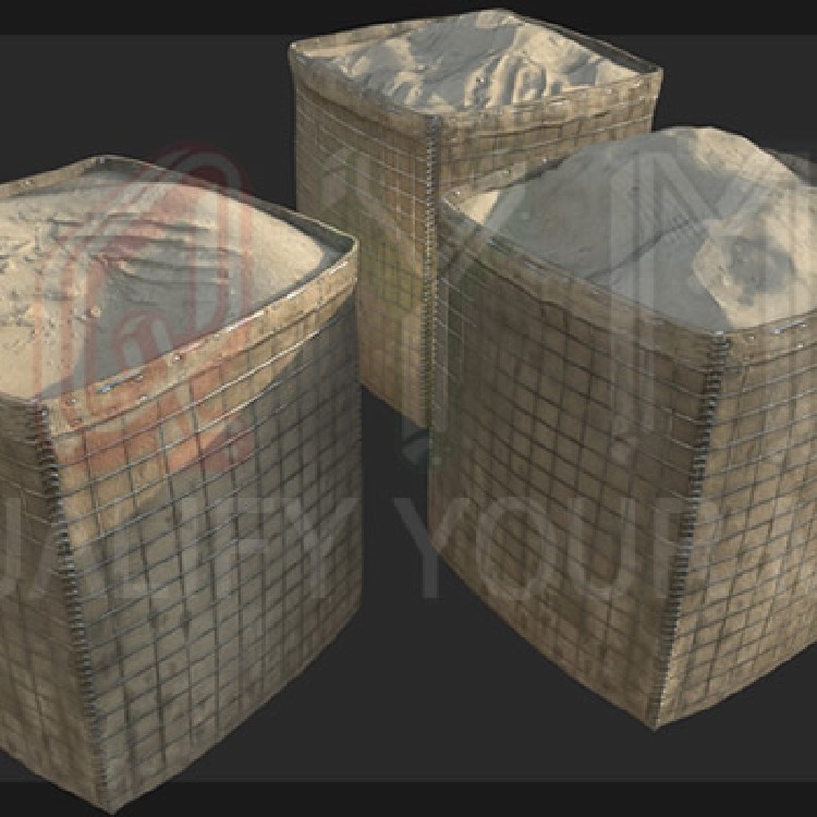 HESCO Barrier防爆笼军事演示防爆墙沙子笼子防洪防汛防爆墙外贸