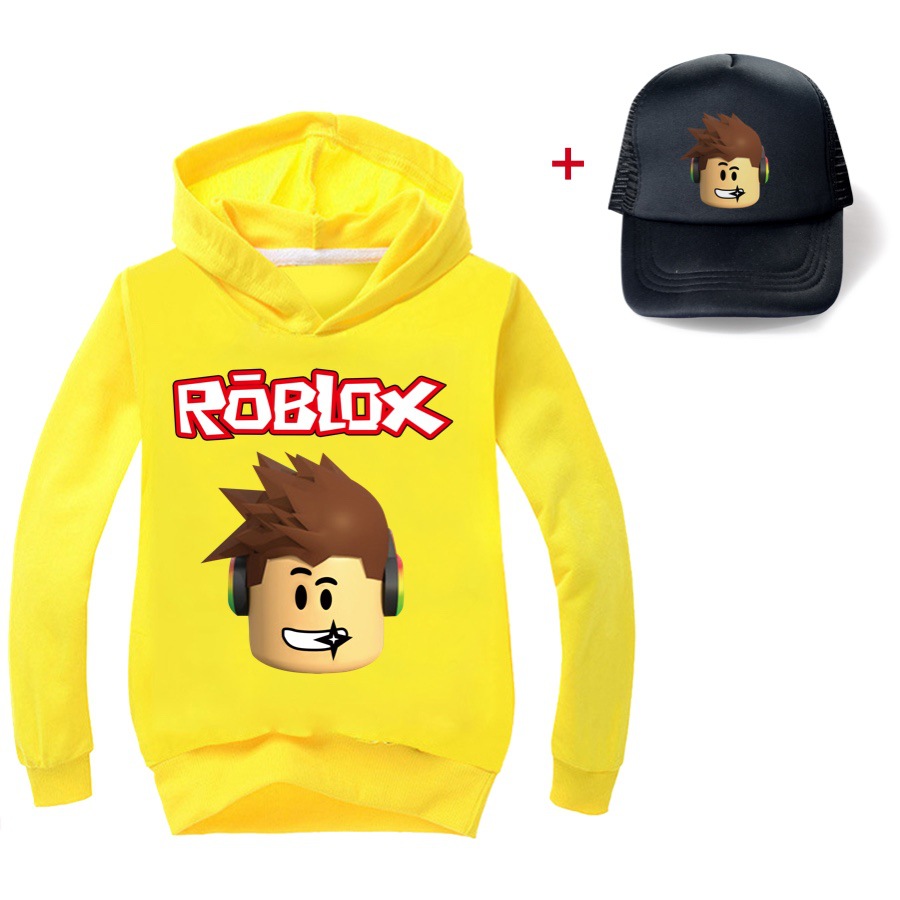 Kids Spring Autumn 2020 Fashion Clothes Roblox Cute Cartoon Sweatshirt Hoodies Ebay - roblox error code 523