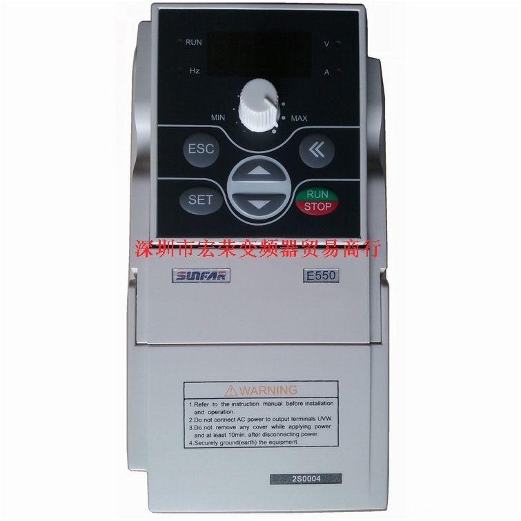 Sunfar变频器E550-2S0004及E550-2S0030现货