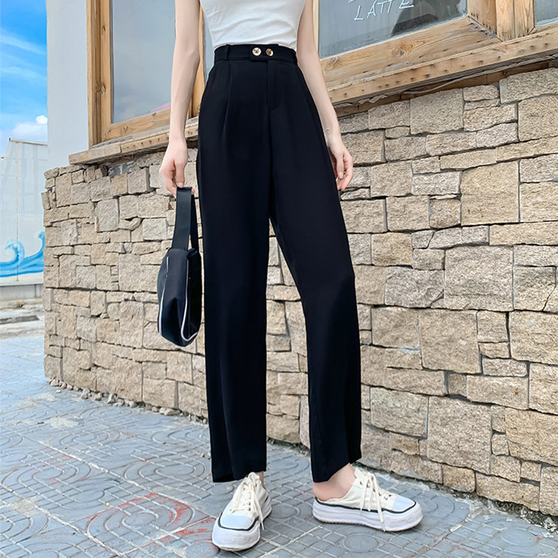 Pantalon léger femme en Cuir recyclé - Ref 3429942 Image 7