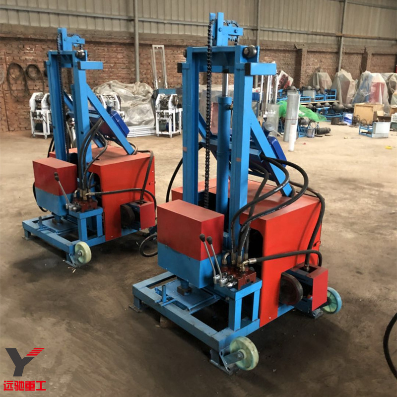 家用柴油液压水井钻机 农田灌溉单人钻井机 便携式家用打井设备