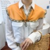 South Korean brand goods, summer cloak, false collar with letters, neckerchief, simple and elegant design