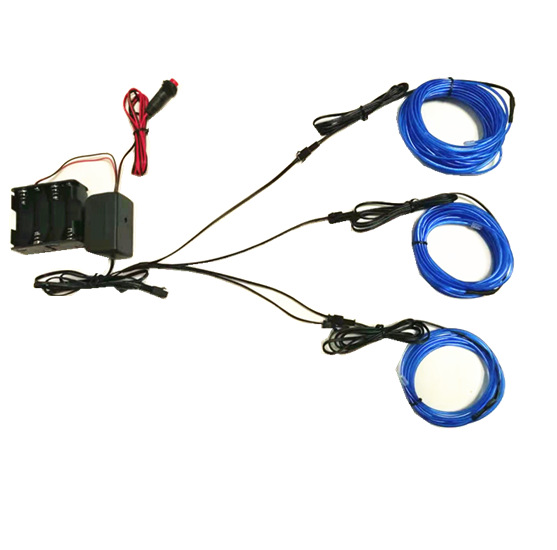 Wire fluorescence Stickman Cold light line YTO three 8 m+4 m+1 m Battery Box suit