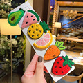 日韩新款网红水果菠萝草莓发夹卡通女童发卡刘海夹时尚百搭边夹女