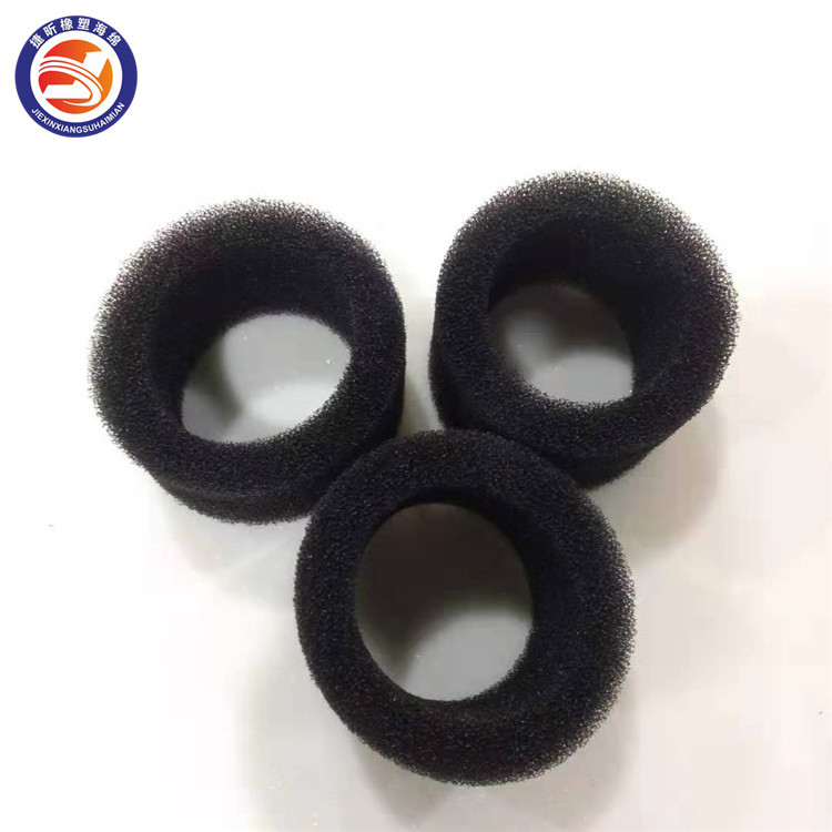 厂家生产 过滤海绵 污水处理25PPI过滤棉 异形圆柱加工