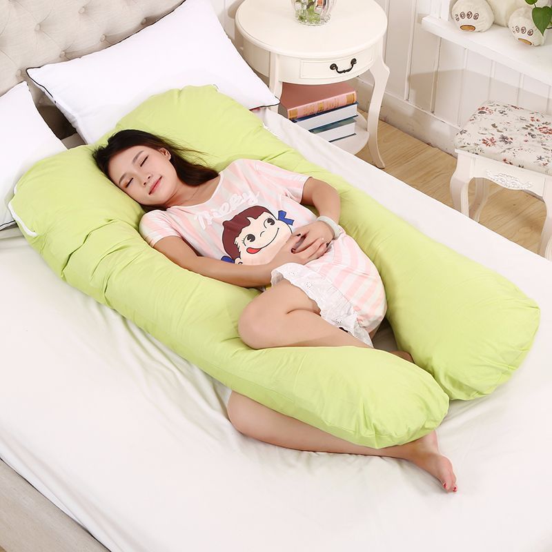 Soporte de cintura transfronteriza lado dormir en forma de U almohada apoyo del vientre almohada de enfermería Tmall Amazon suministro directo almohada de maternidad