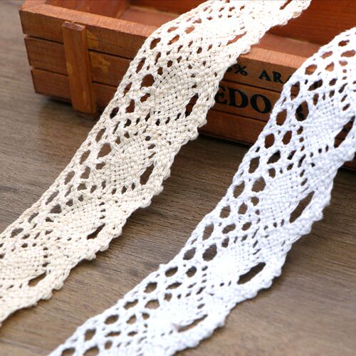 4CM Sunflower Cotton Edge Embroidery Floss Machine-Woven Sunflower Supplementary Edge Curtain Home Textile Accessory