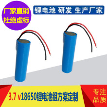 厂家供应18650 3.7v4.2v音乐花盆电池 美容仪器 加湿器香薰锂电池