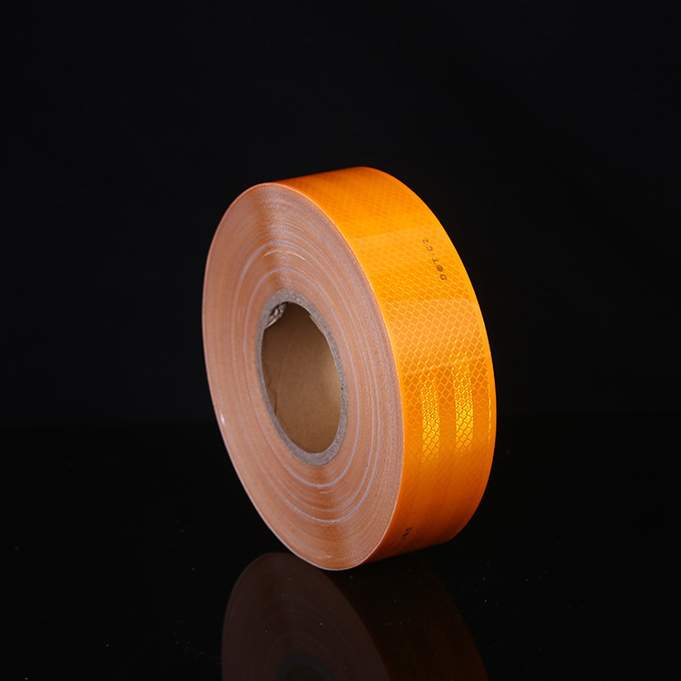 晶彩格反光警示胶带高亮度反光条车身轮廓贴停车场地面墙面标识贴