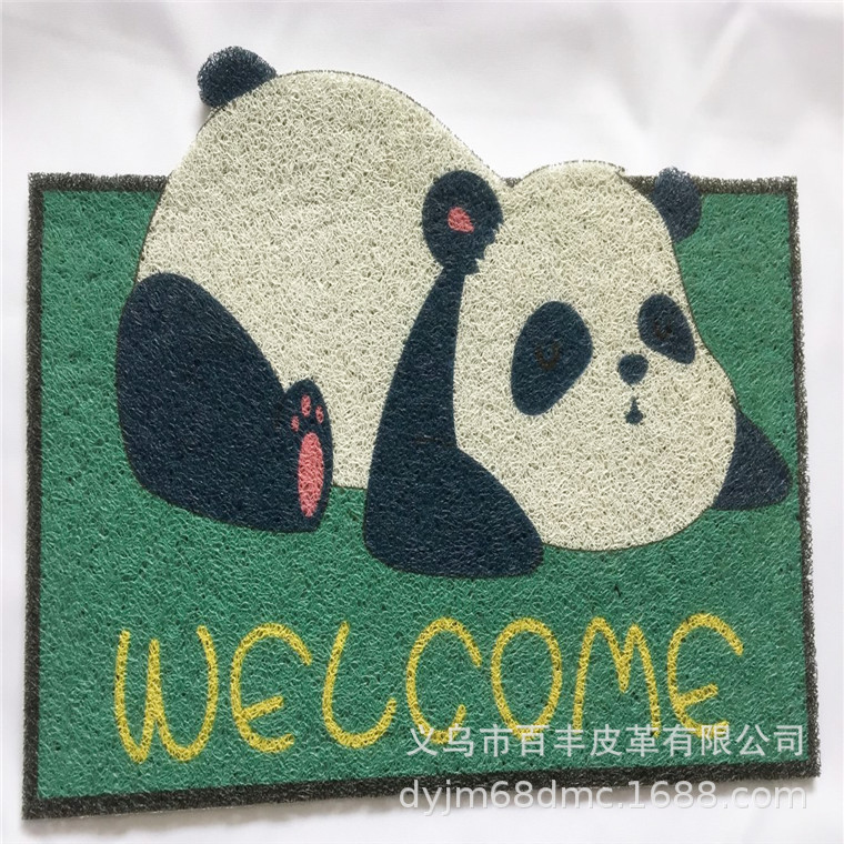 Wholesale and retail of new printed floor MATS, dust-proof floor MATS for entering the door, and decorative floor MATS detail image 2