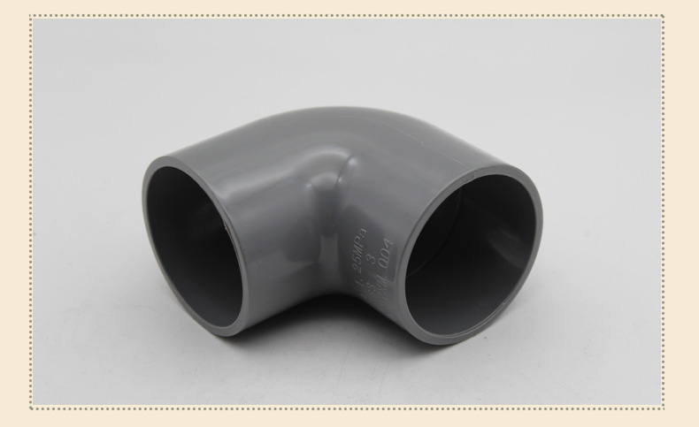 台塑南亚PVC弯头 灰色90度给水弯头 工业耐酸碱管件 UPVC90°弯头-阿里巴巴