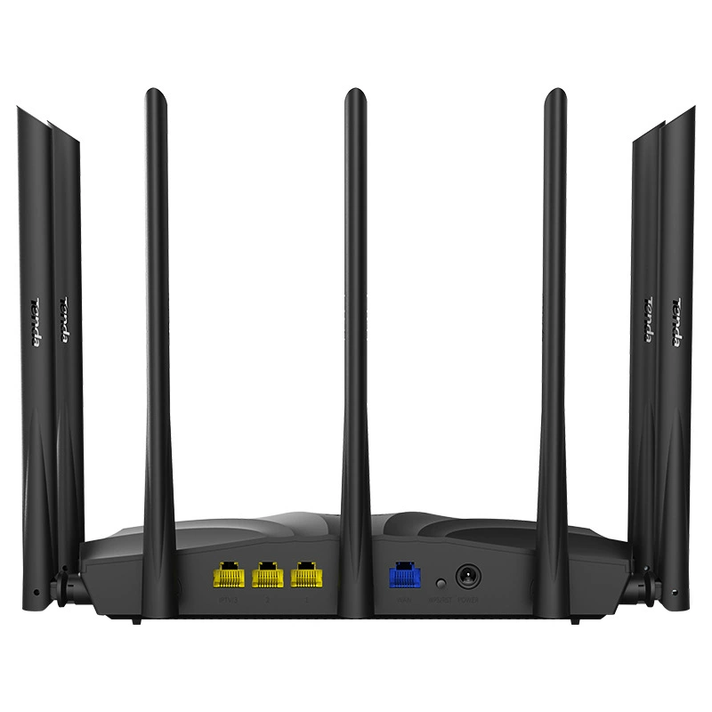 Проводной маршрутизатор Tenda Tengda AC23 домашний Wi‑Fi двухдиапазонный 5G высокая скорость 2100 МГц пробивает стену король