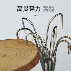 Manufacturer wholesale anchor hook three anchor hook four anchor hook anchor fish hook three claw four claw hook lead lump