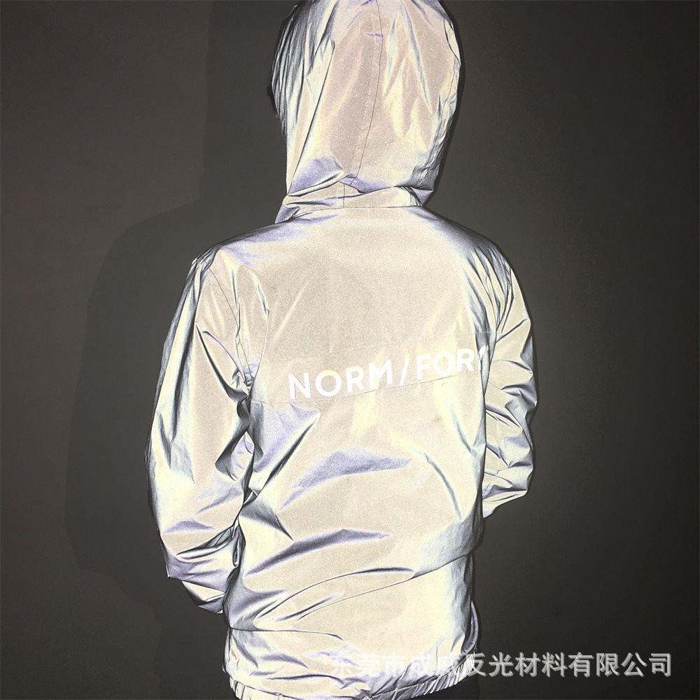 供应380光高亮反光TC布 服装背包用耐水洗银灰色反光布可定制规格-阿里巴巴