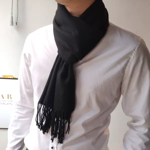 Men's scarf female student Korean style classic plaid all-match tassel scarf autumn and winter thin summer air conditioning shawl fashion