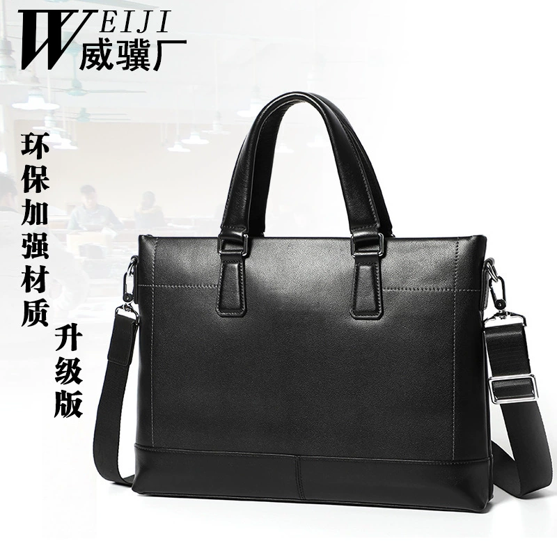 Leather one-shoulder bag, genuine leather, cowhide, wholesale