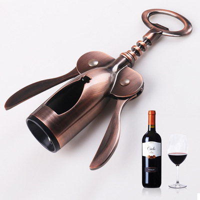 多功能锌合金红酒开瓶器 洒起开瓶器启瓶器 现货批发|ru
