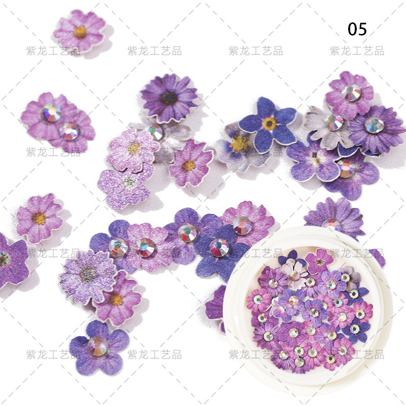 Zhifei nuevo estilo independiente gato ojo embotellado arco flor 6-color tridimensional diamante japonés Super Flash uñas decoraciones