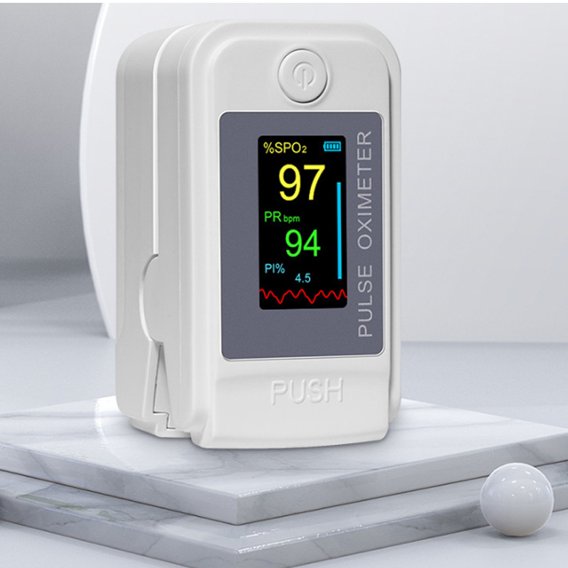 外贸批发血氧饱和度监测仪 指脉氧心率计 手指夹式脉搏血氧
