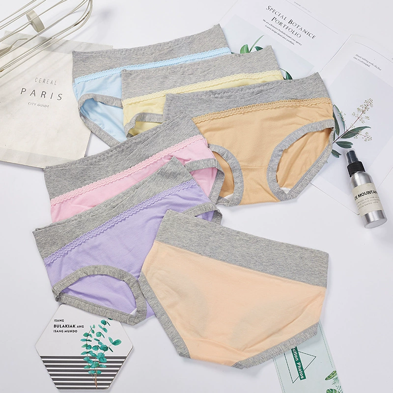 Cotton breathable pants, postpartum trousers with belly support for young mother, plus size
