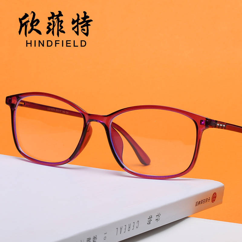 眼镜框近视镜架女防蓝光眼镜 女士方形电脑镜复古平光眼镜批发679|ms