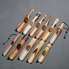 茶則竹子禪意 天然竹根竹雕小號茶則取茶器賞茶盒 分茶匙茶勺茶鏟