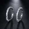 Zirconium, fashionable earrings, 2020, European style, wholesale