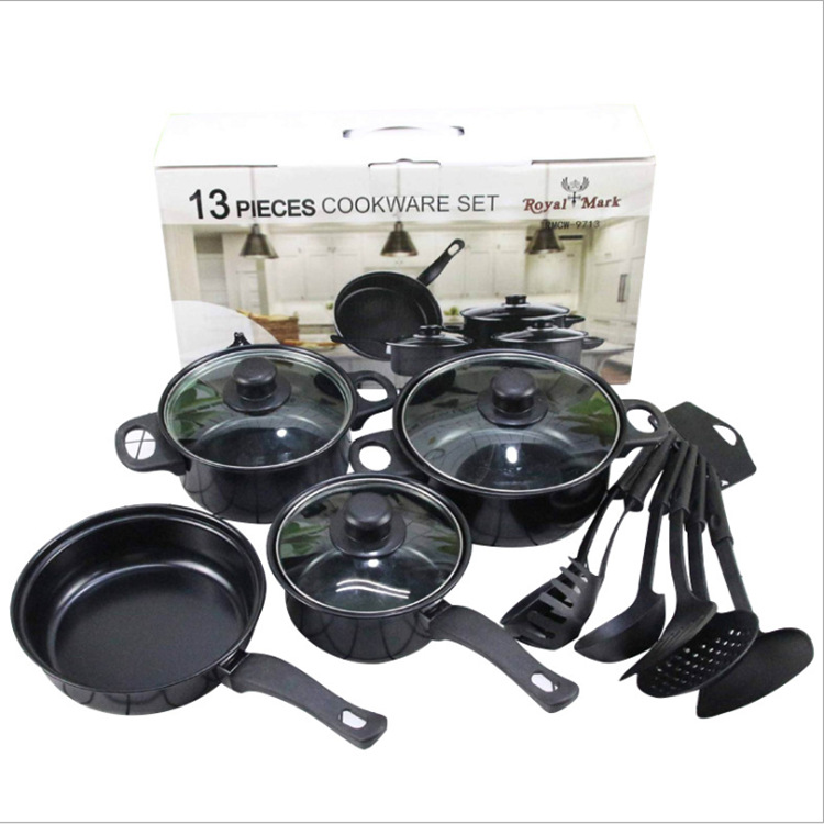 Manufacturers supply 13-piece non-stick...