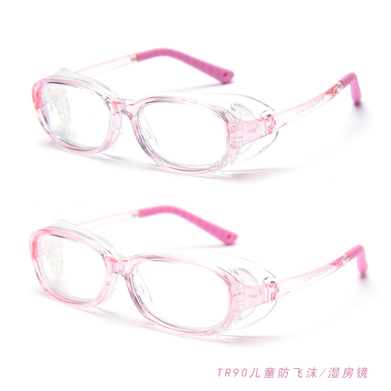 TR90 transparent children glasses anti-f...