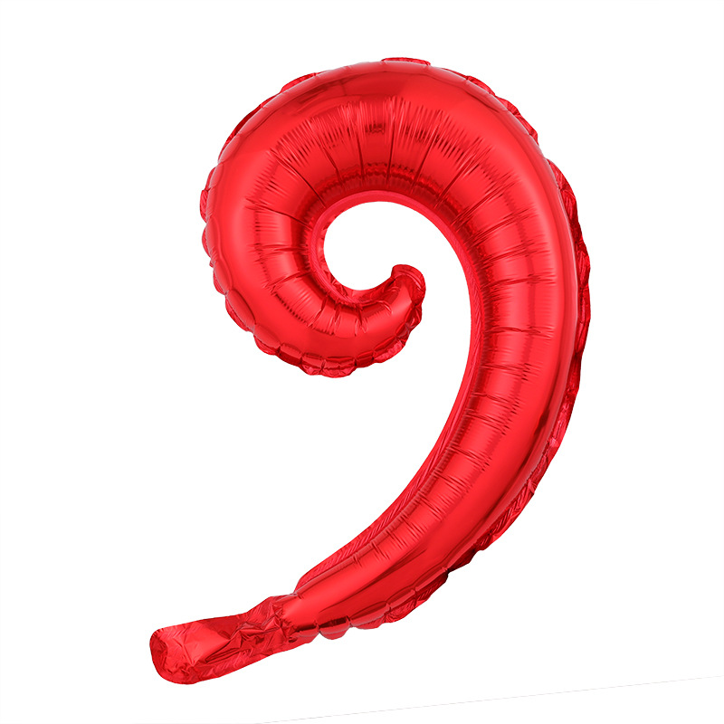 螺旋球单卷红色