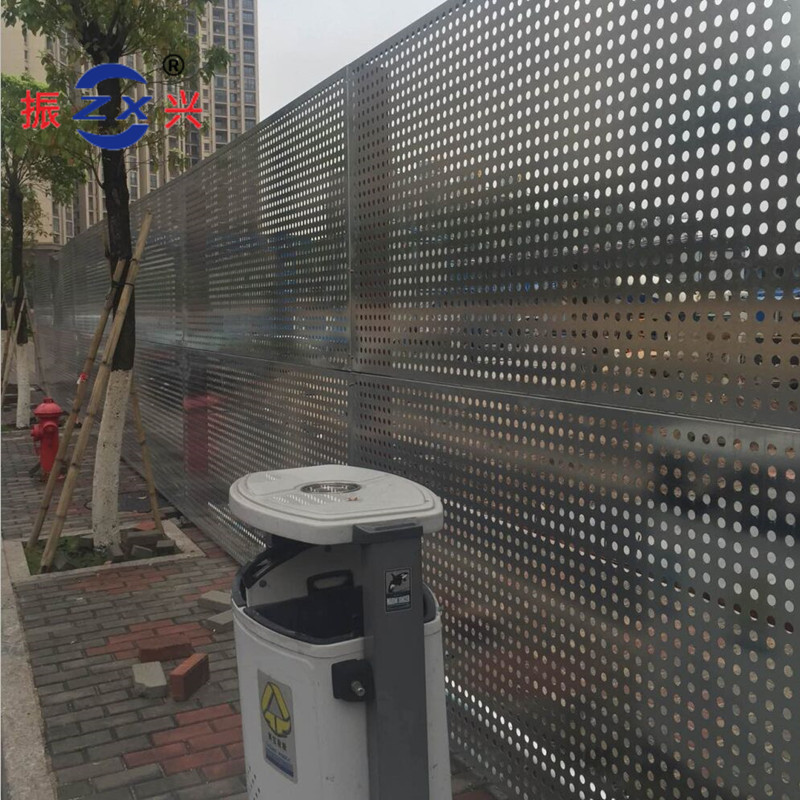 厂家 冲孔围挡 市政道路洞洞板围墙 工地施工围挡 防风隔音