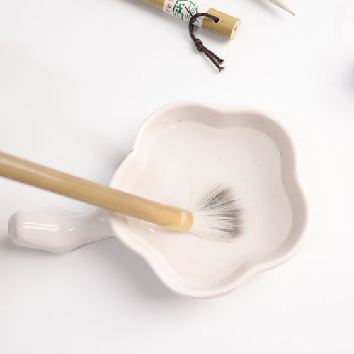 Pen Genji's additional large, medium and small Baiyun brushes and brushes for beginners, primary school students, calligraphy and French painting, color and blooming brushes